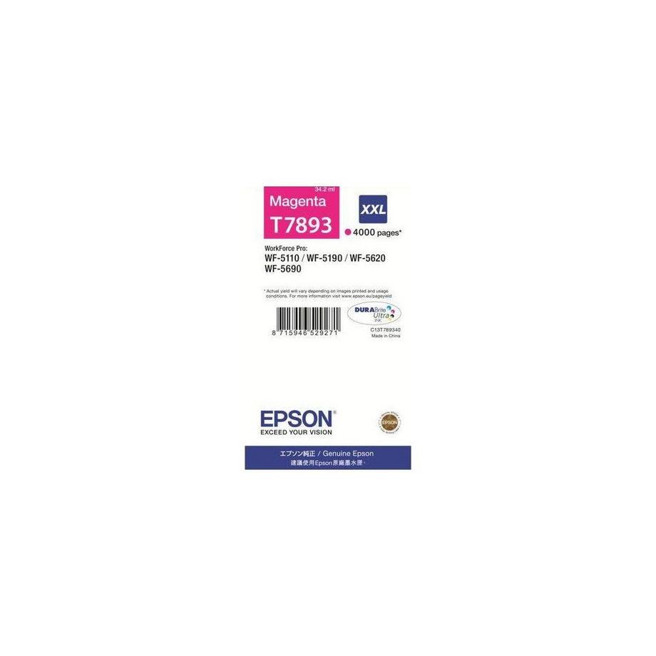 EPSON  EPSON Tintenpatrone XXL magenta T789340 WF 5110/5620 4000 Seiten 