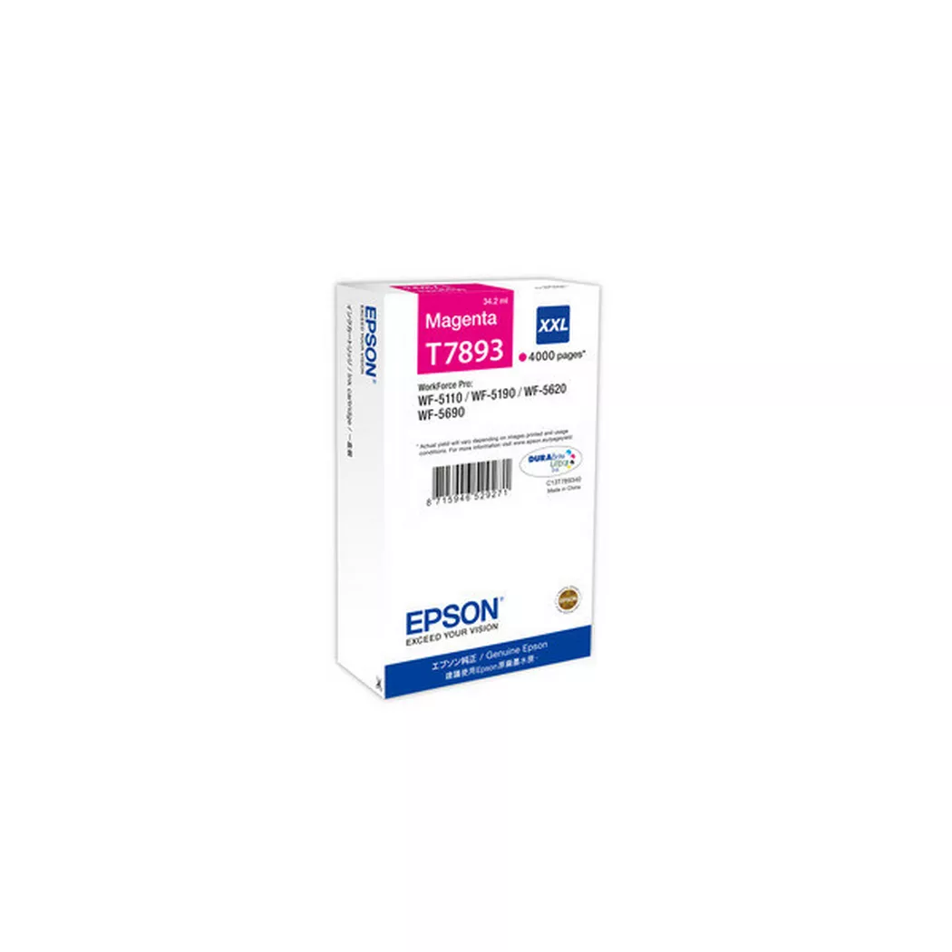 Epson – Tintenpatrone XXL magenta T789340 WF 5110/5620 4000 Seiten, One Size