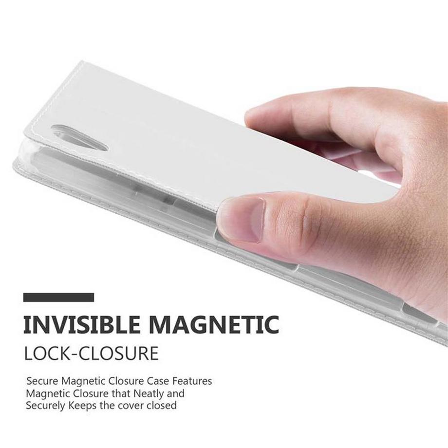 Cadorabo  Housse compatible avec Sony Xperia Z2 - Coque de protection avec fermeture magnétique, fonction de support et compartiment pour carte 