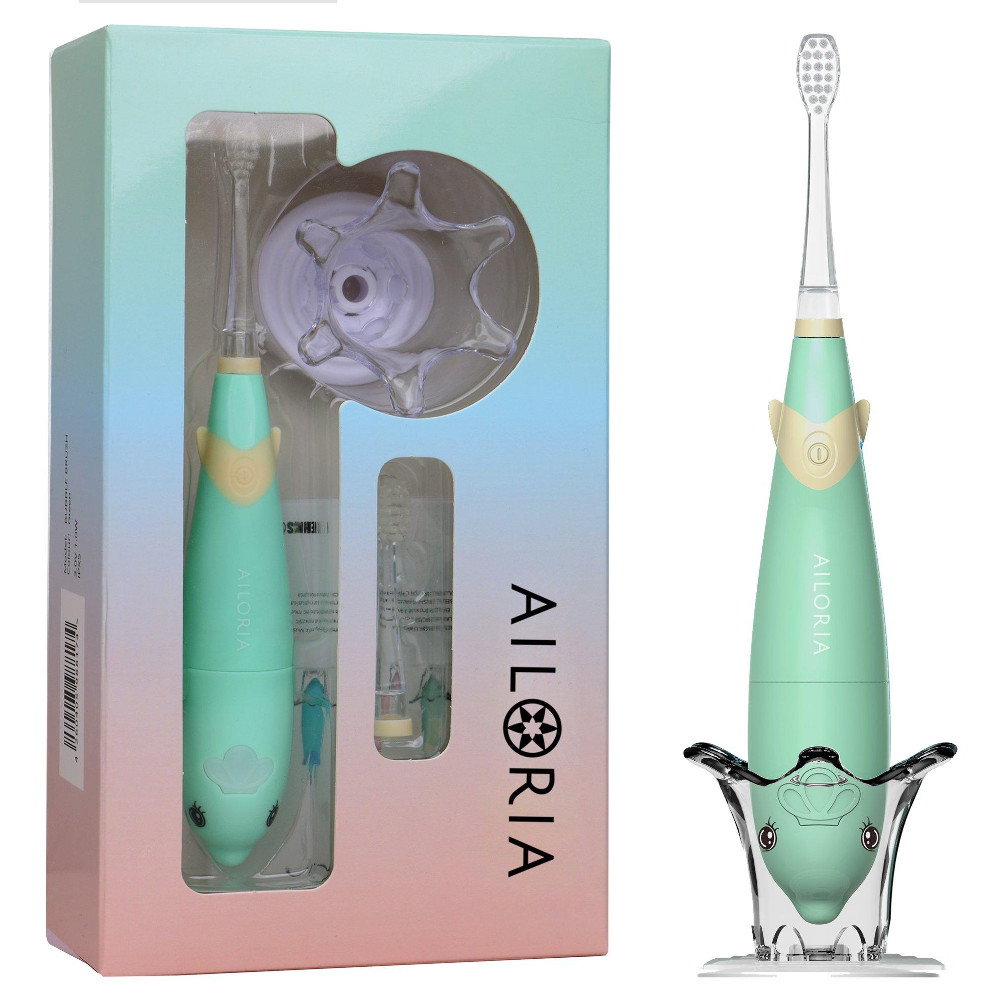 AILORIA BUBBLE BRUSH Brosse à dents électrique pour enfants à technologie sonique  