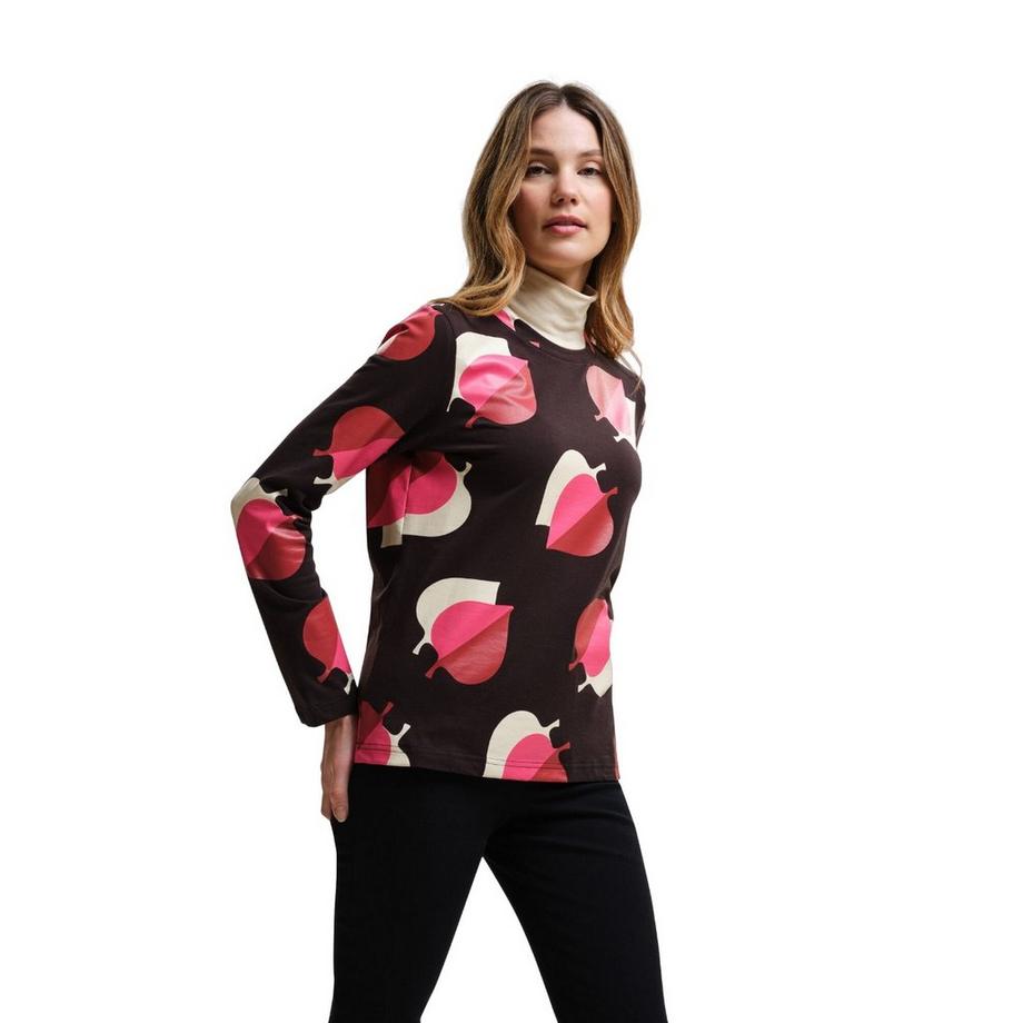 Regatta Orla Kiely Winter Blätterdruck Langarm T-Shirt  