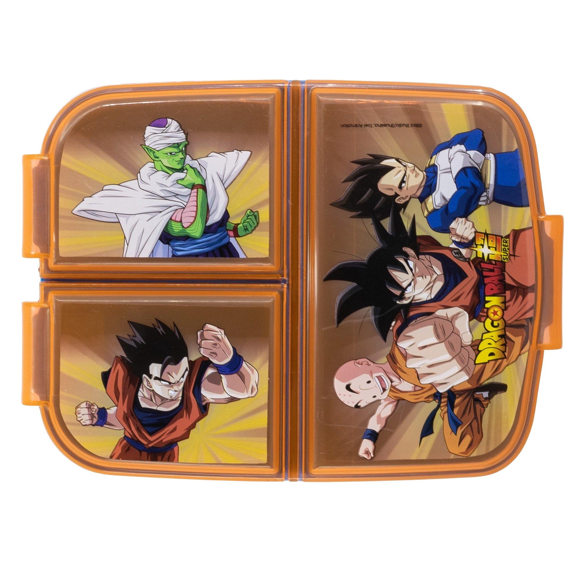 Stor Dragon Ball Team Son Goku - Lunchbox mit Fächern  