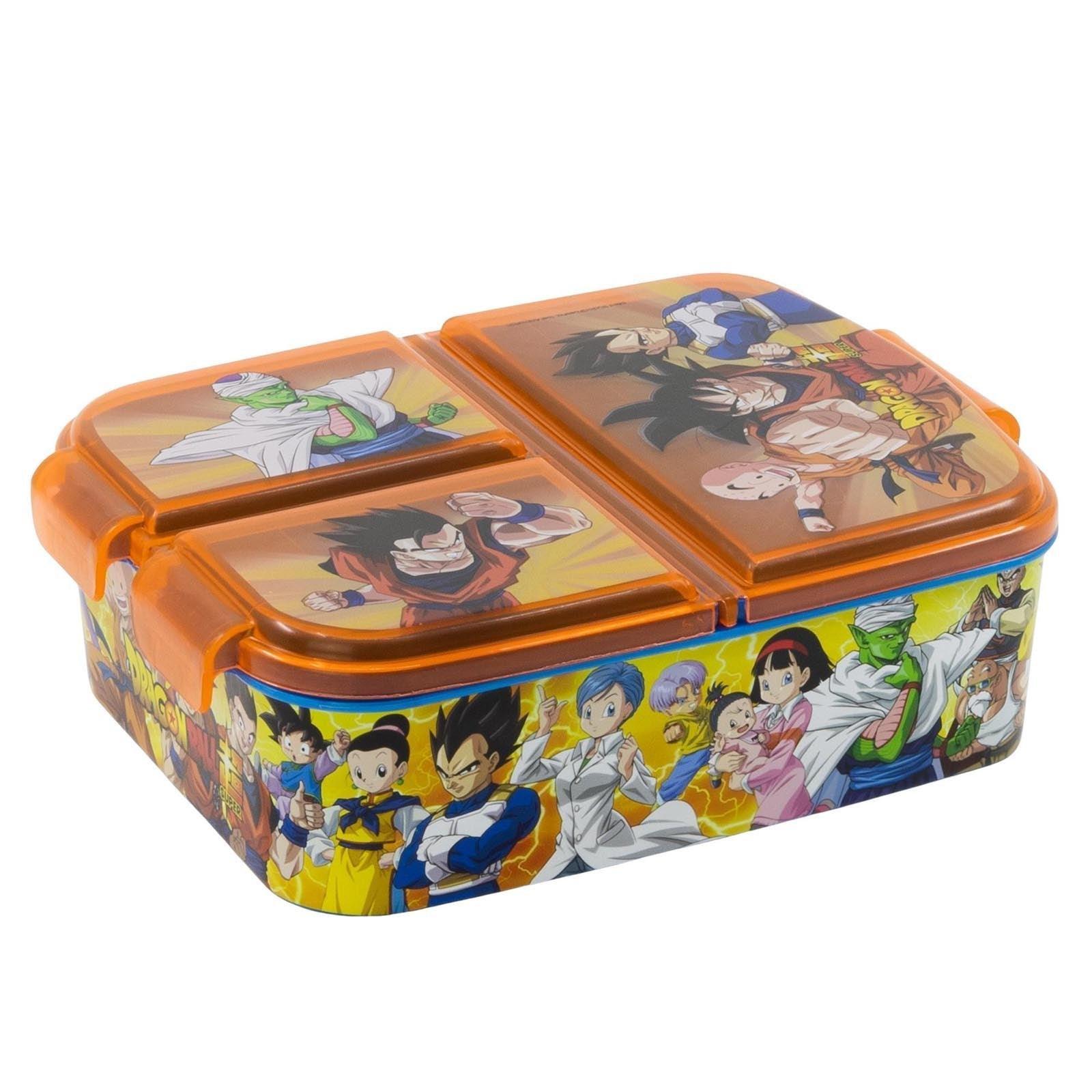 Stor Dragon Ball Team Son Goku - Lunchbox mit Fächern  