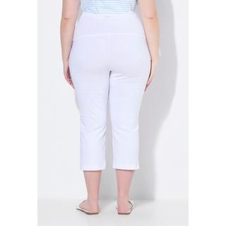 Ulla Popken Bellieva Pantaloni premaman in bengalina lunghezza polpaccio con inserto elastico  