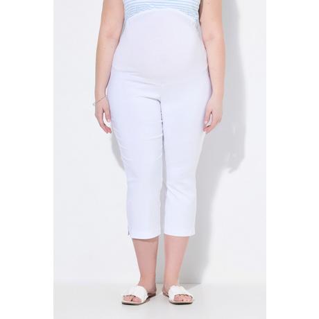 Ulla Popken Bellieva Pantaloni premaman in bengalina lunghezza polpaccio con inserto elastico  