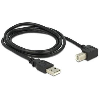 DeLock  1m, USB 2.0-A - USB 2.0-B USB Kabel USB A USB B Schwarz 