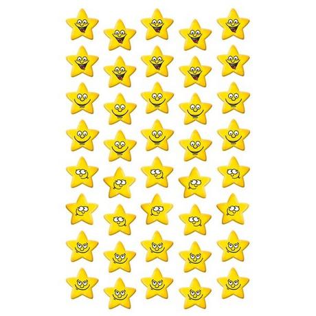 Z-DESIGN Z-DESIGN Sticker Kids 53191 Sterne lachend 3 Stück  