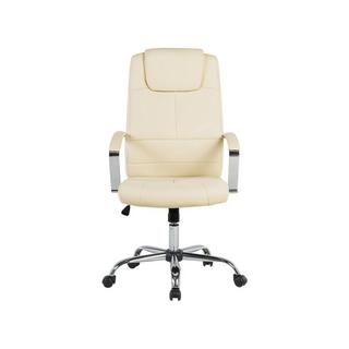 Beliani Fauteuil de bureau en Cuir PU Rétro WINNER  