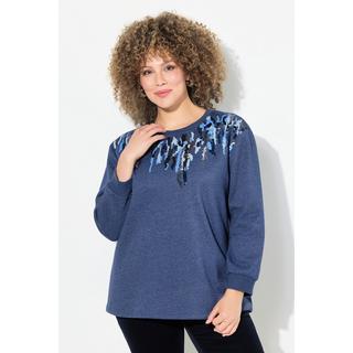 Ulla Popken  Sweater, Pailletten, Rundhals, Langarm 