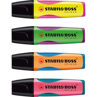 STABILO STABILO BOSS SPLASH evidenziatore 1 pz Punta smussata Arancione  