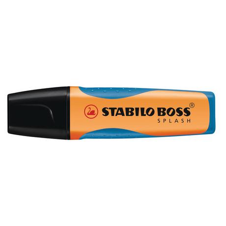 STABILO STABILO BOSS SPLASH evidenziatore 1 pz Punta smussata Arancione  