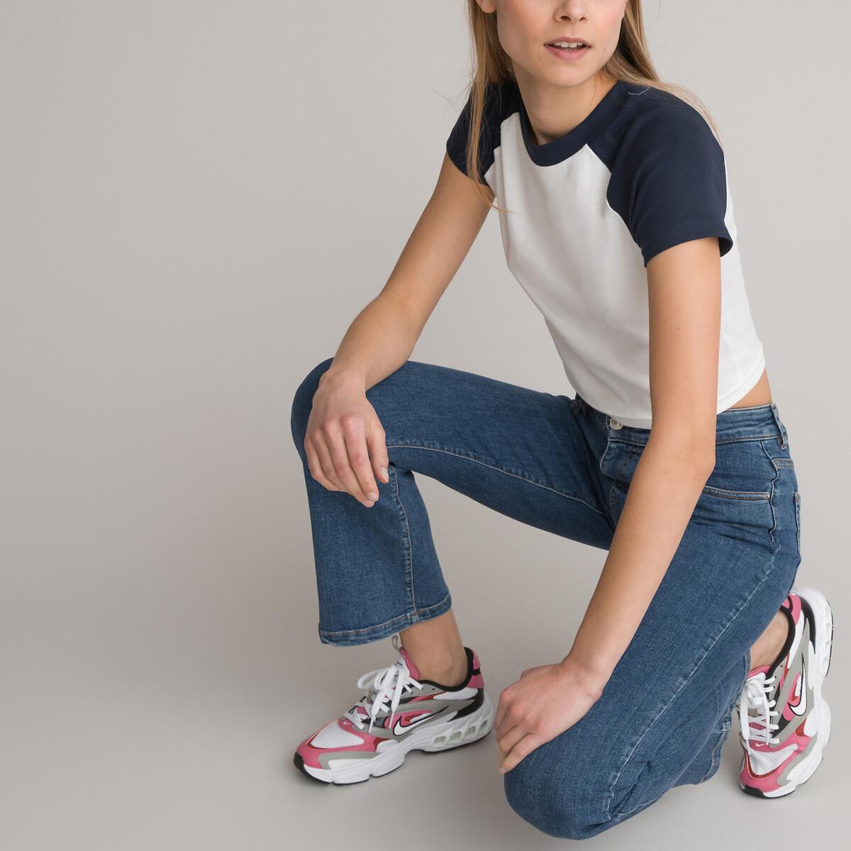 La Redoute Collections  T-Shirt mit rundem Ausschnitt 