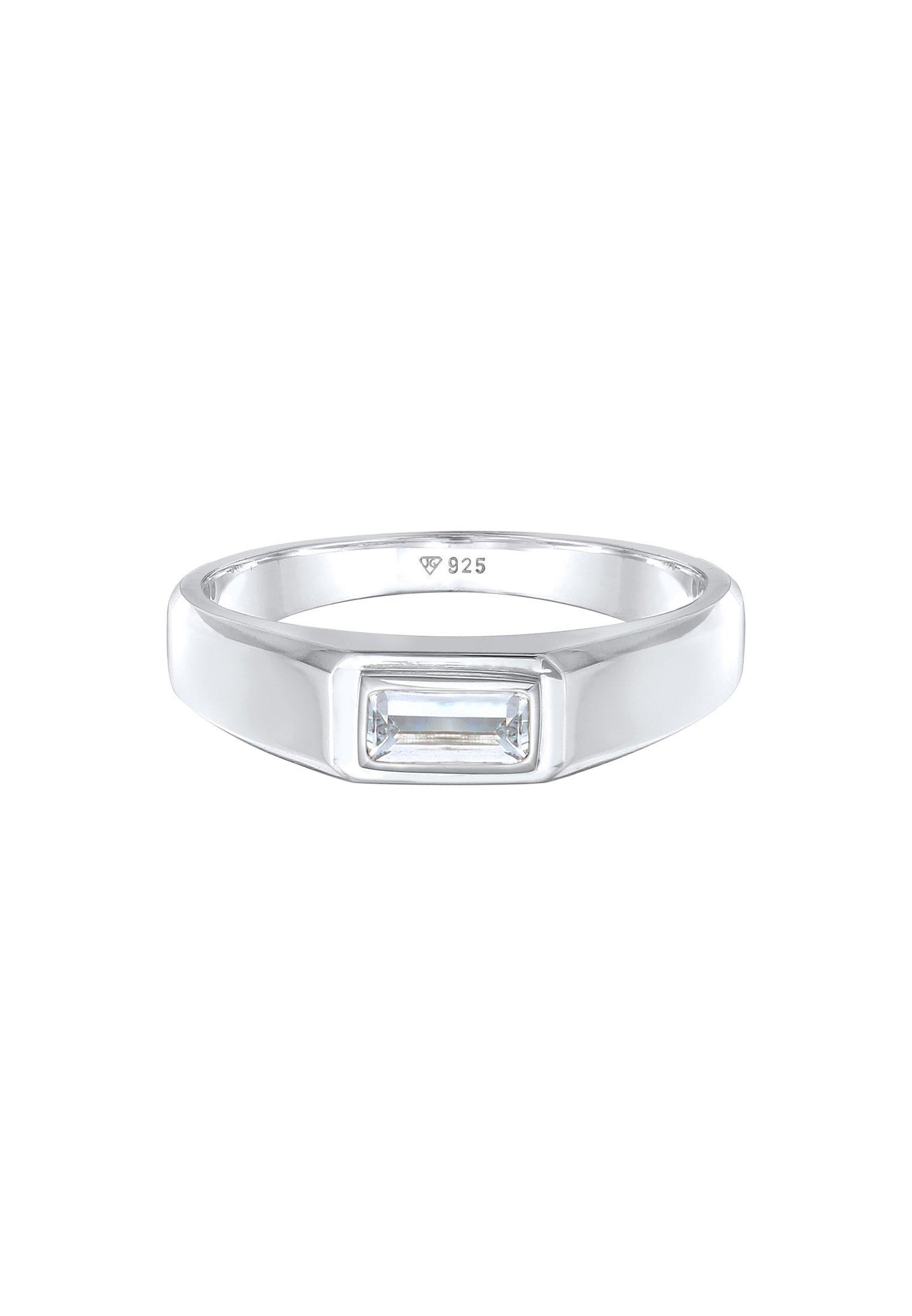 Kuzzoi  Ring  Topas Schlicht Elegant 925 Silber 