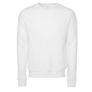 Bella + Canvas  Classic Sweatshirt, Überschnittene Schulter 