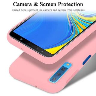 Cadorabo  Housse compatible avec Samsung Galaxy A7 2018 - Coque de protection en silicone TPU flexible 