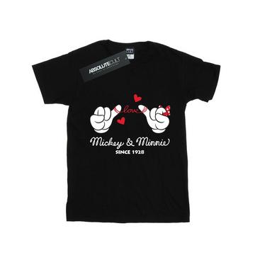 Tshirt MICKEY MOUSE LOVE HANDS