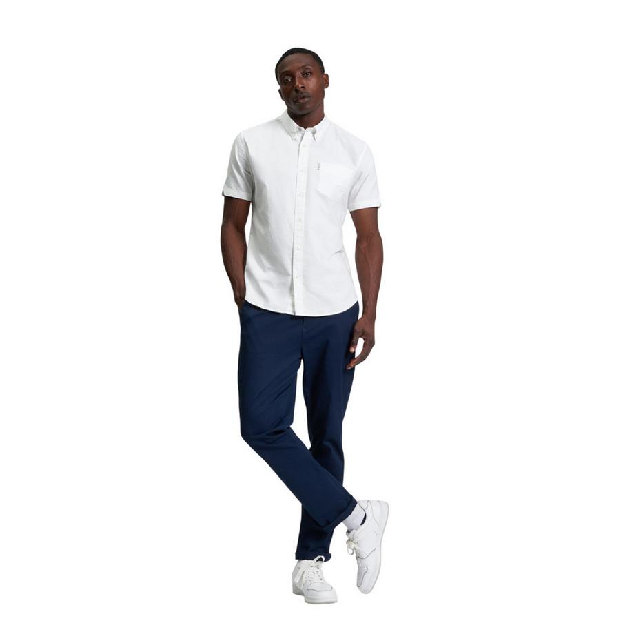 BEN SHERMAN Camicia Oxford Maniche Corte  