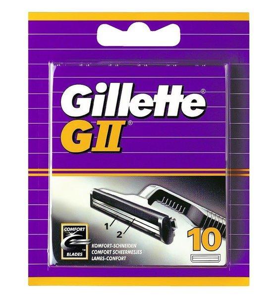 Image of Gillette Gillette Rasierklingen GII 10 Stück - 10 pieces