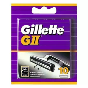 Gillette Rasierklingen GII 10 Stück