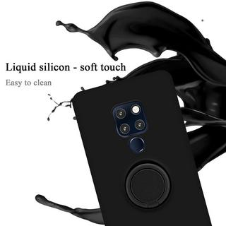 Cadorabo  Housse compatible avec Huawei MATE 20 - Coque de protection en silicone TPU flexible avec anneau 