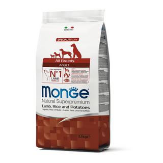 Monge  Linea Specialità - Agnello per Adulti di Tutte le Razze 