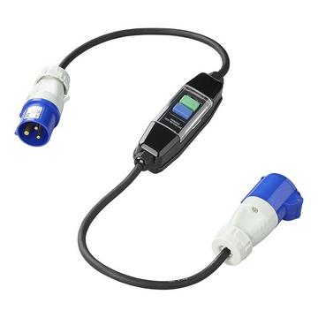 Adapterkabel 120cm 3x1,5mm² CEE + FI-Schutzschalter