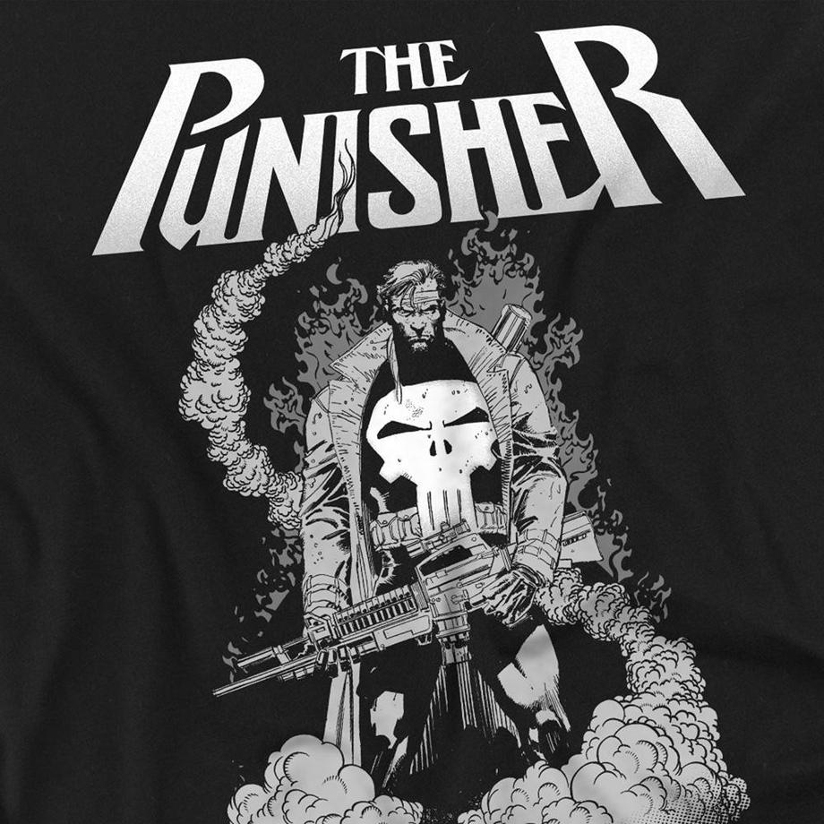 The Punisher  T-ShirtManches Longues Motif Punisher Ready To Fight 