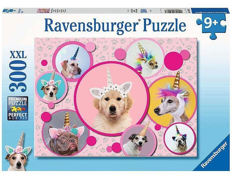 Ravensburger  Puzzle Knuffige Einhorn-Hunde (300XXL) 