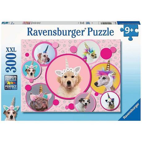 Ravensburger  Puzzle Knuffige Einhorn-Hunde (300XXL) 