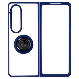 Avizar  Ring-Hülle für Samsung Z Fold4 Blau 