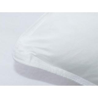 Vente-unique Lot de 2 oreillers mémoire de forme mémofill 50 x 70 cm - Percale de coton - 91 fils/cm² - 750 gr - Blanc - AUXENCE  