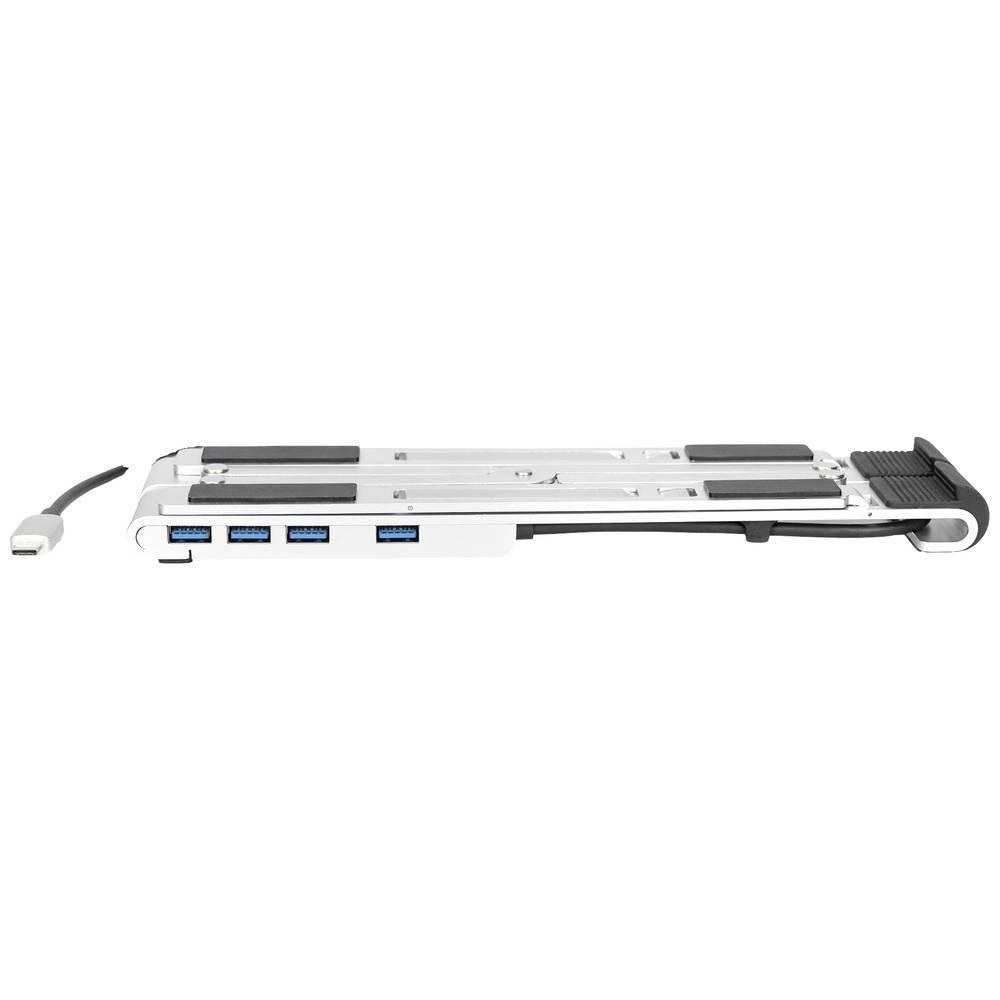 Digitus  Notebook Riser mit 5-Port, USB 3 Hub, PD Ladefunktion 