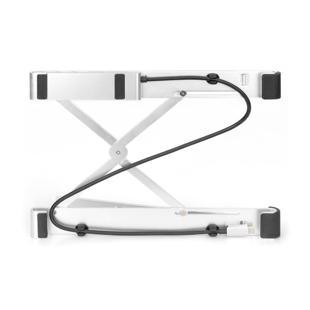 Digitus  Notebook Riser mit 5-Port, USB 3 Hub, PD Ladefunktion 