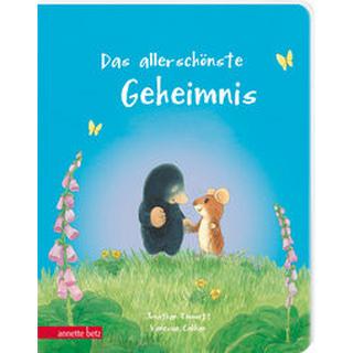 Das allerschönste Geheimnis - Ein liebevolles Pappbilderbuch über Freundschaft Emmett, Jonathan; Cabban, Vanessa (Illustrationen); Ahorner, Peter (Übersetzung) Couverture rigide 