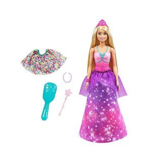Barbie  Dreamtopia 2-in-1 Prinzessin & Meerjungfrau Puppe 