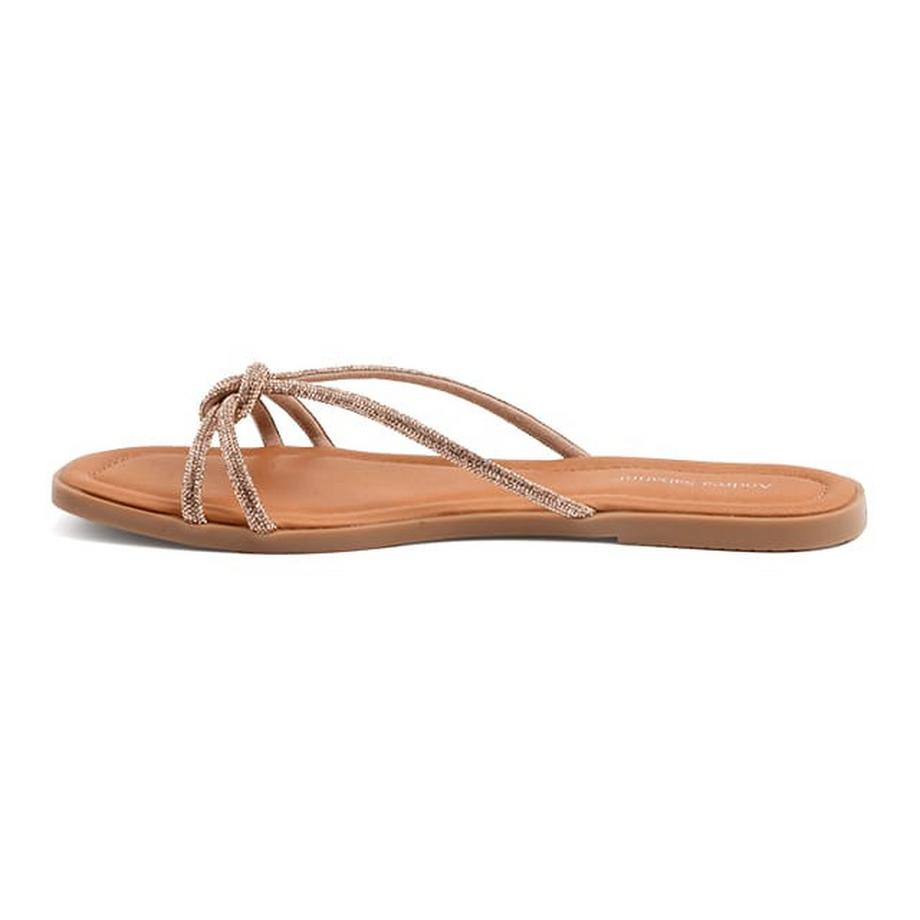 Andrea Sabatini Maia Flache Sandalen mit Strassriemen  