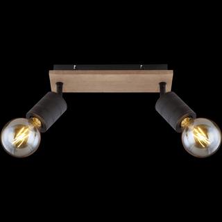 mutoni Strahler Josella Holz dunkel 2xE27  