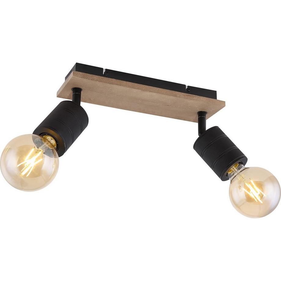 Strahler Josella Holz dunkel 2xE27