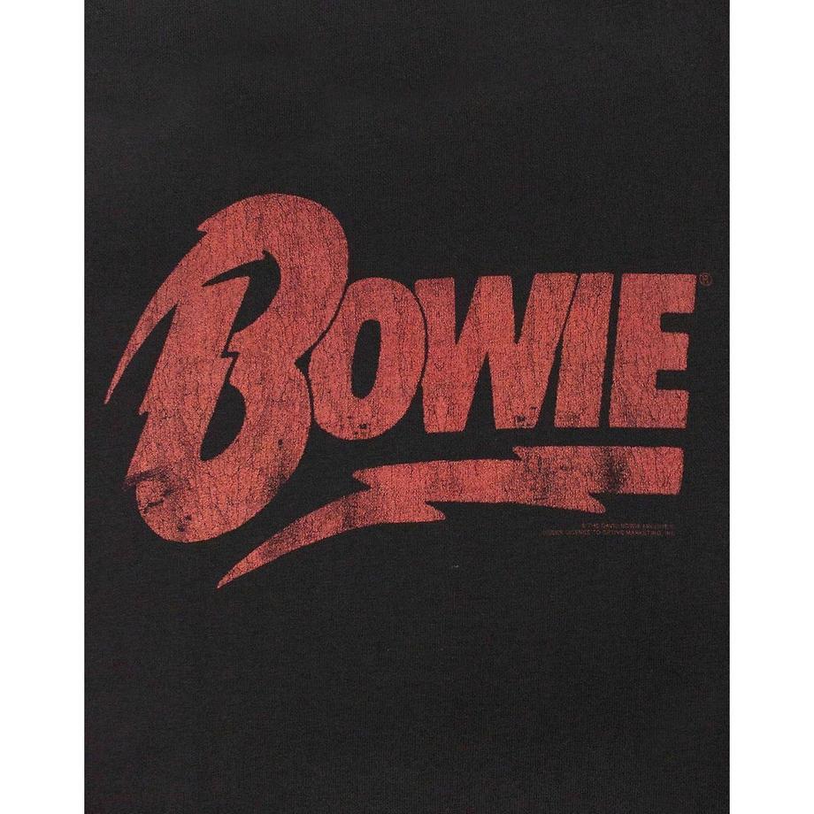 Amplified Bowie Logo Regular Fit Sweatshirt  