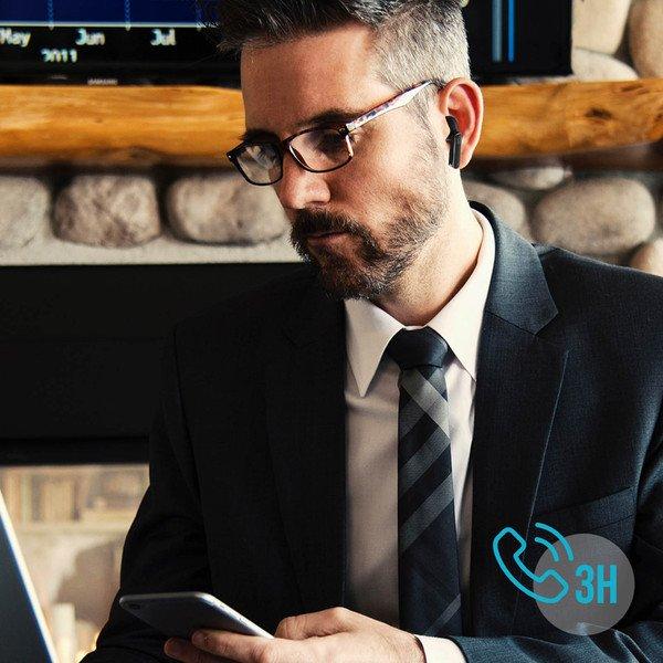 Akashi  Schwarze Akashi Bluetooth Kopfhörer 