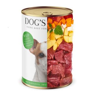 Dog's Love  Selvaggina adulta, patate, prugne e sedano - Multipack 