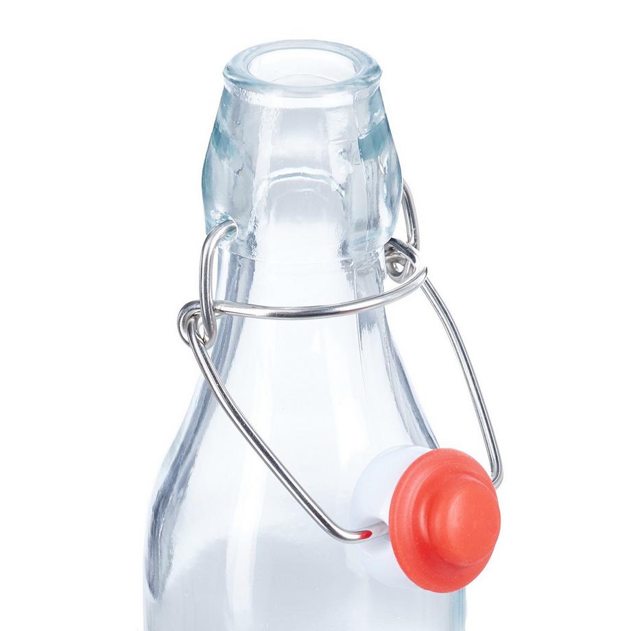 B2X Bouteilles en verre avec bouchons à sertir, paquet de 24  