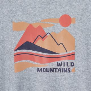 La Redoute Collections  Shirt mit langen Ärmeln und Bergmotiv 