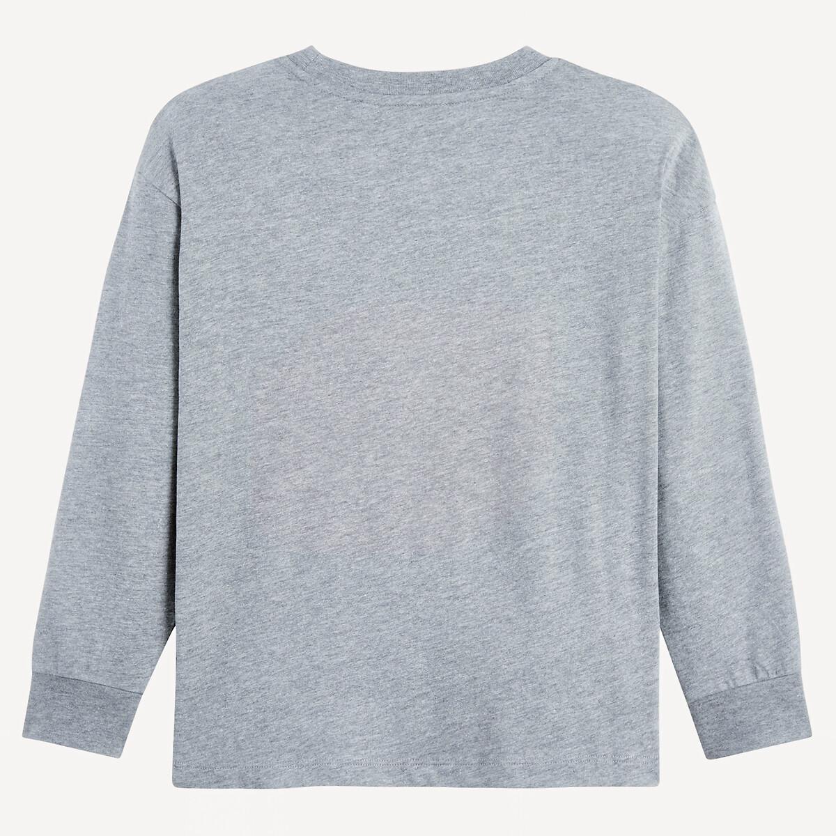 La Redoute Collections  Shirt mit langen Ärmeln und Bergmotiv 