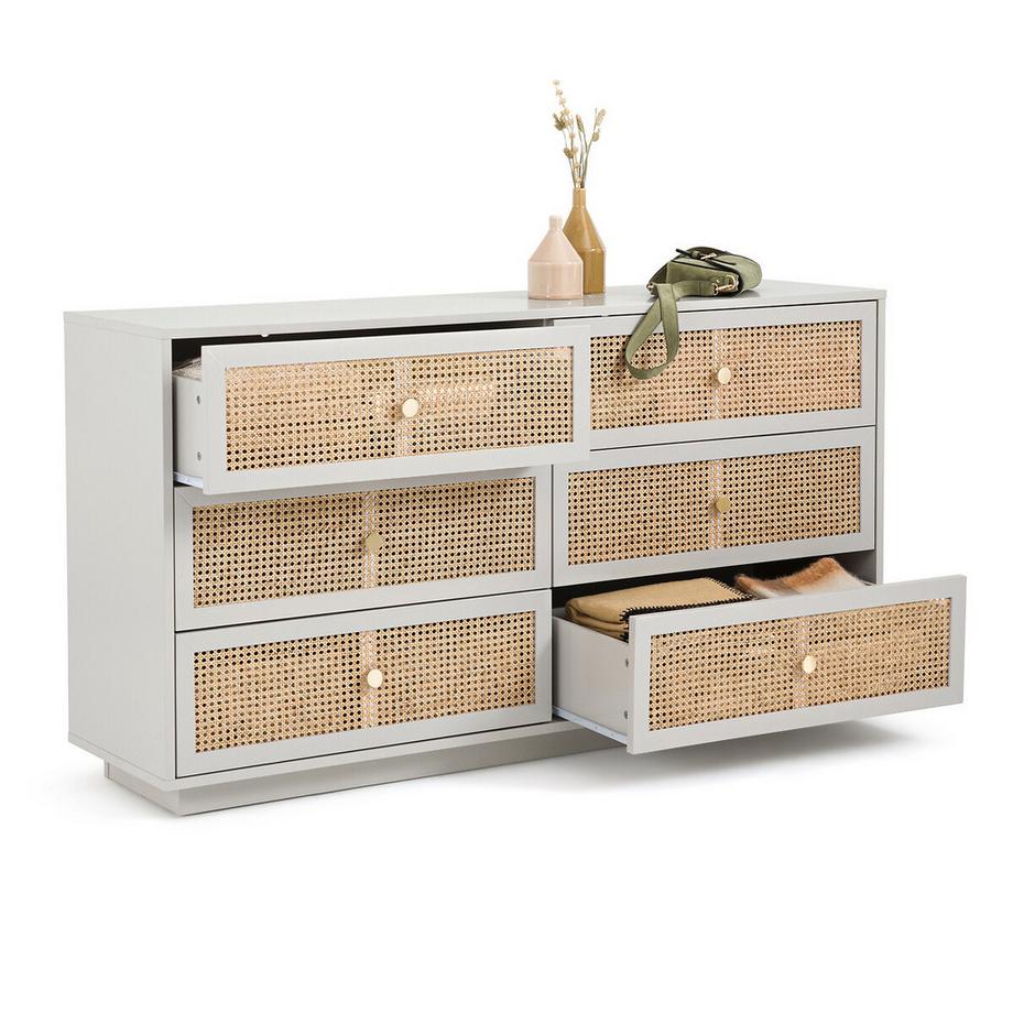 La Redoute Intérieurs Kommode Paola mit 6 Schubladen  