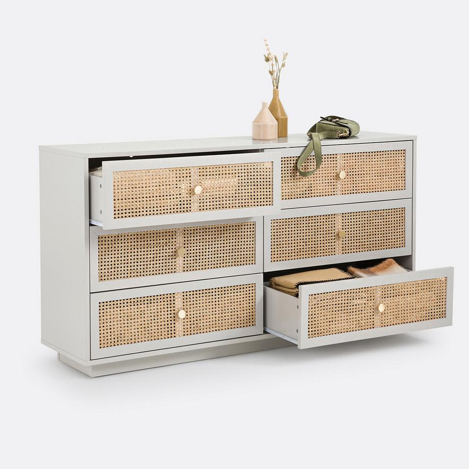 La Redoute Intérieurs Kommode Paola mit 6 Schubladen  