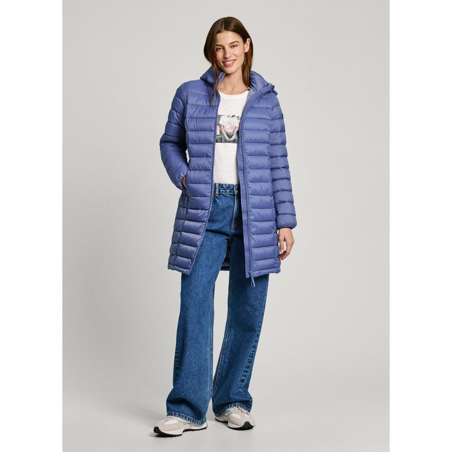 Pepe Jeans London Ammy Piumino Lungo con Cappuccio  