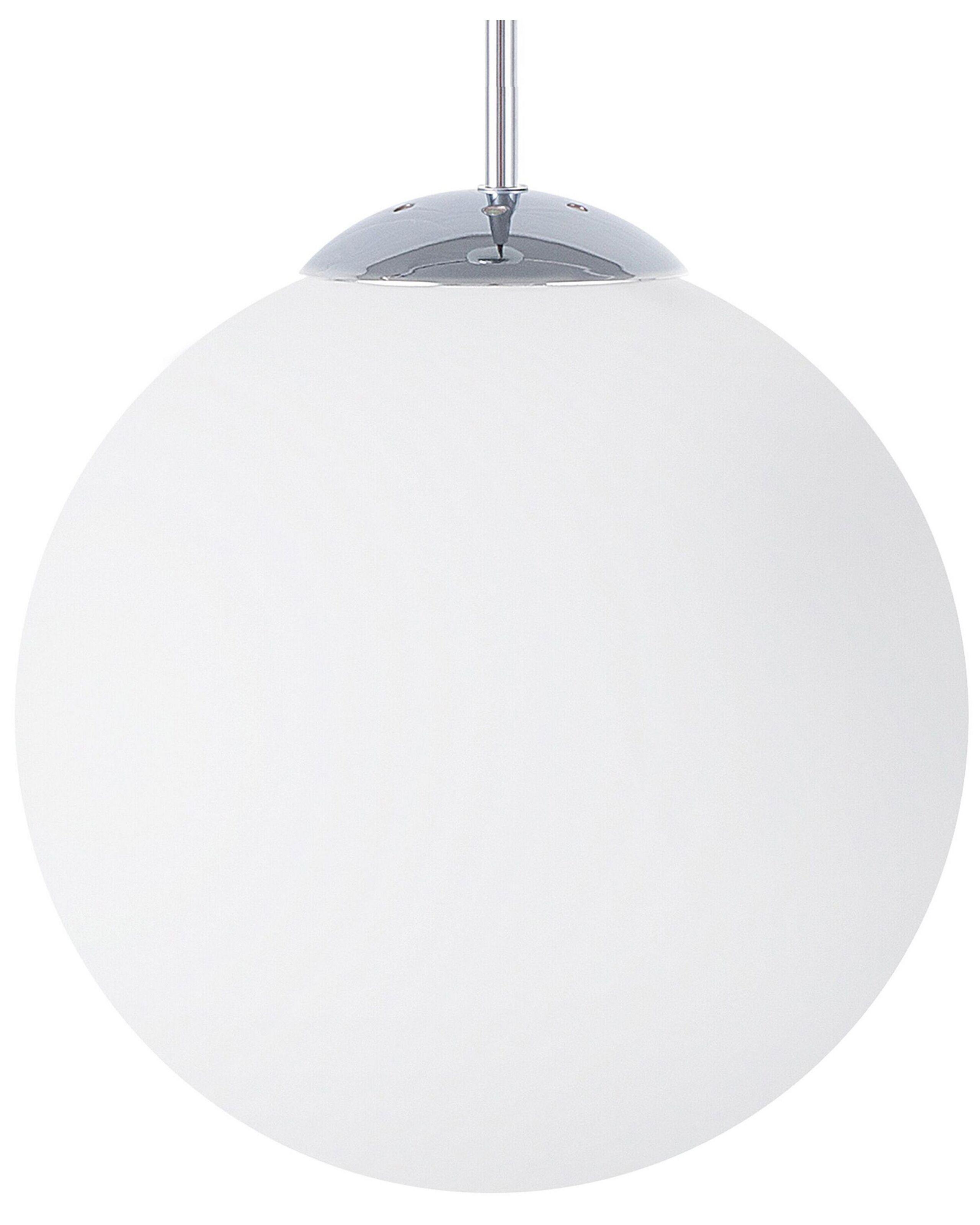 Beliani Lampe suspension en Verre Moderne BARROW  