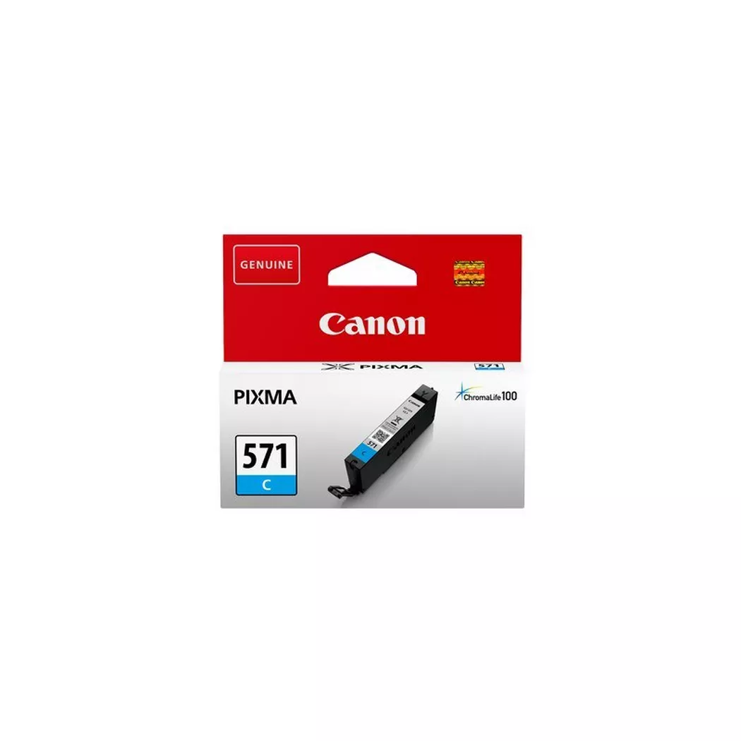 Canon – Tintenpatrone cyan CLI-571C PIXMA MG5750 7ml, One Size