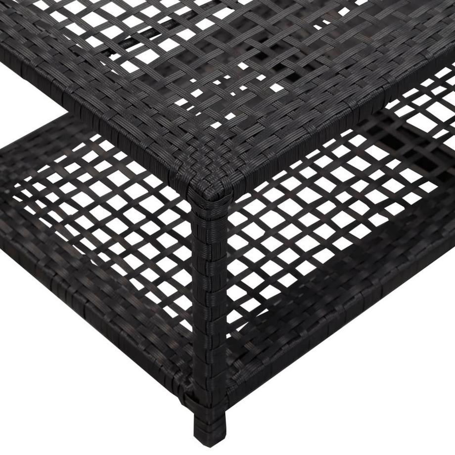 VidaXL Banc à chaussures rotin synthétique  